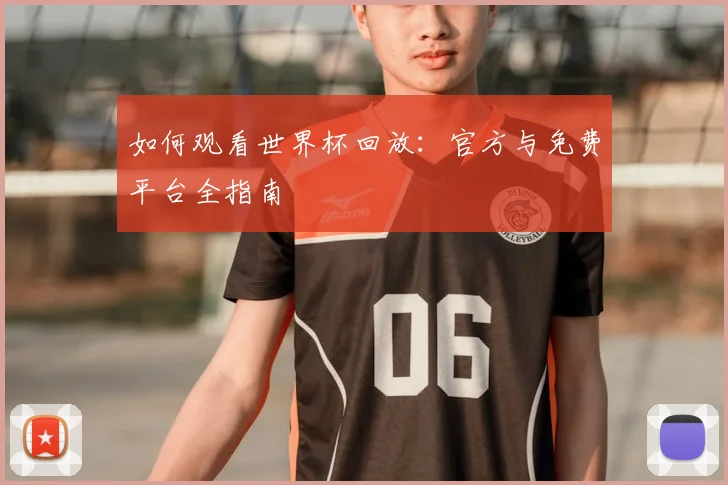 如何观看世界杯回放:官方与免费平台全指南